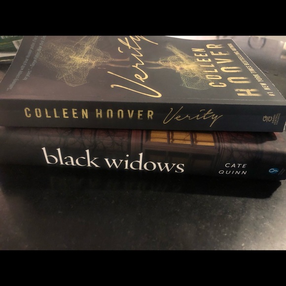 🖤SOLD🖤 Verity by Colleen Hoover and Black Widow by Cate Quinn Book Set - Picture 4 of 4